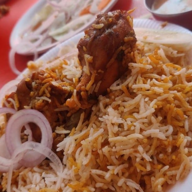 Pariwaar Chicken Wings Biryani.