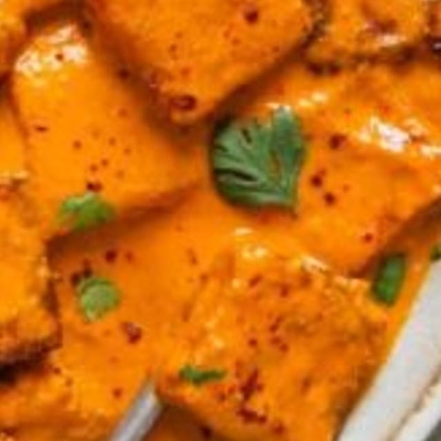 Shahi Paneer Tikka Masala.