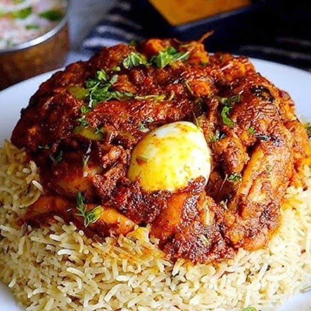 Kodi Vepdu Fry Biryani.
