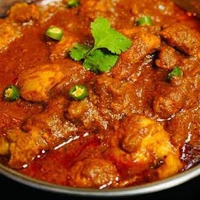 Chicken Vindaloo.