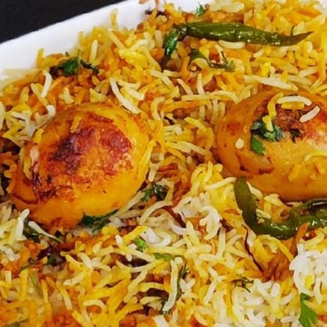 Avakkai Egg Biryani.