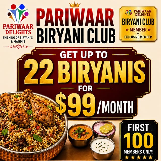 Members Biryani.