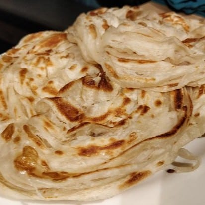 Malabar (Kerala-style) Paratha.