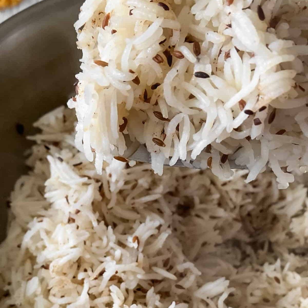 Cumin Infused Rice.