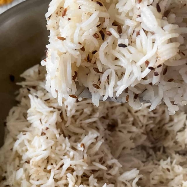 Cumin Infused Rice.
