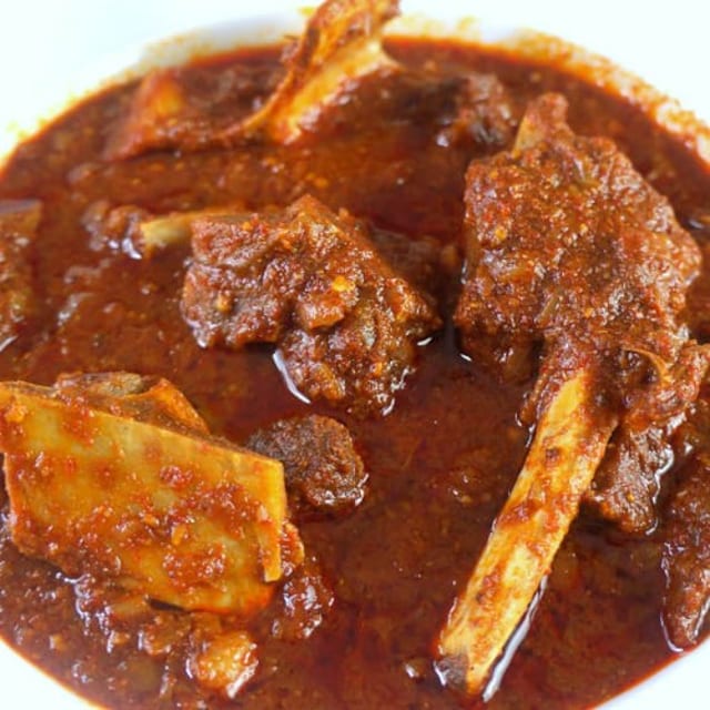 Goat Vindaloo.
