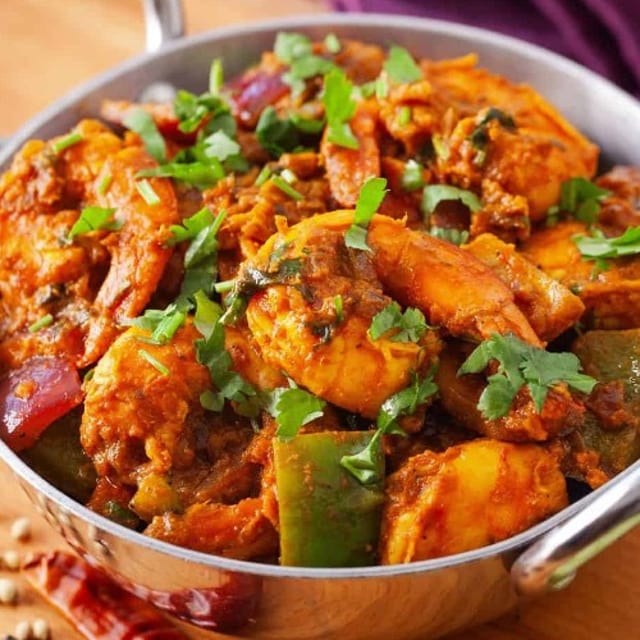 Shrimp Kadai.