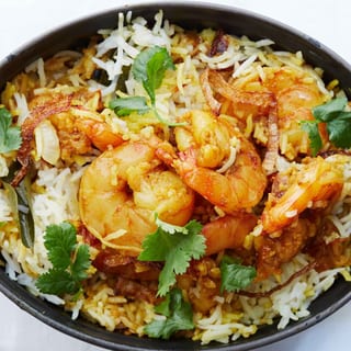 Shrimp Biryani