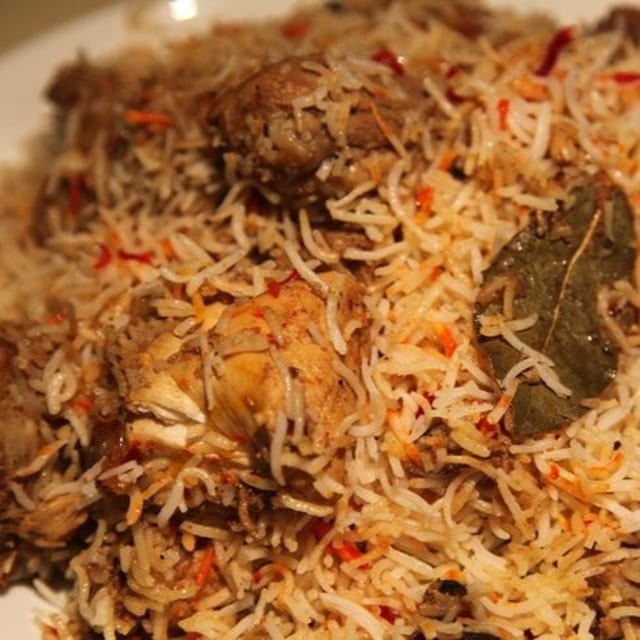 Chettinad Chicken Biryani.