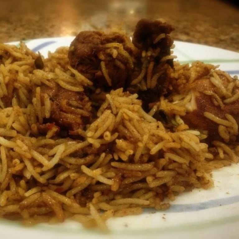 Delicious Goat Biryani