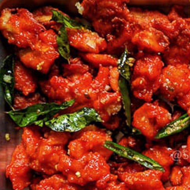 Chili Chicken.
