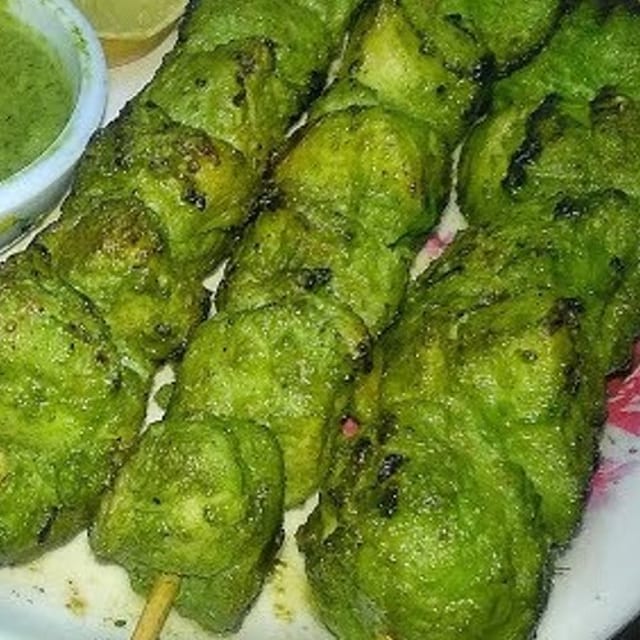 Tandoori Hariyali Tikka.