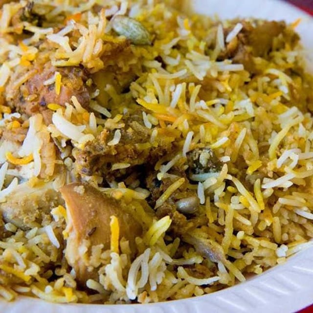 BoGo Chettinad Chicken Biryani.