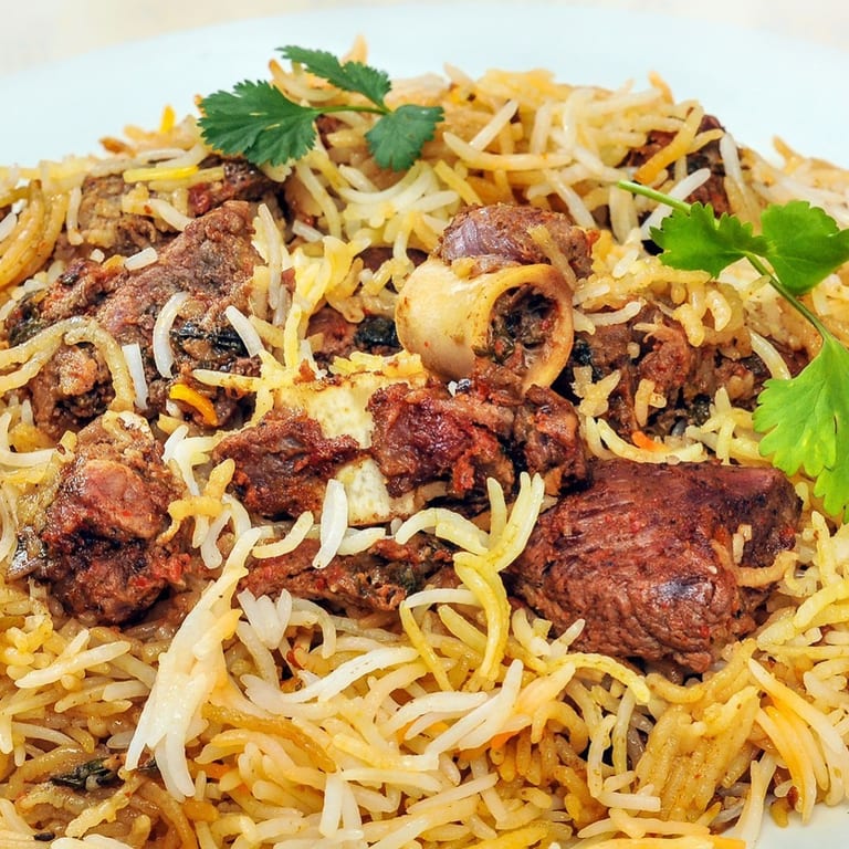 Delicious Goat Biryani
