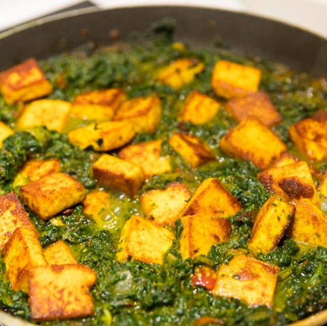 Saag Paneer.