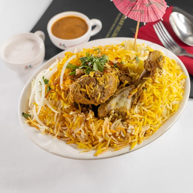 List of Biryani's you can pick from: