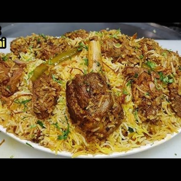 Goat Dum Biryani Delights